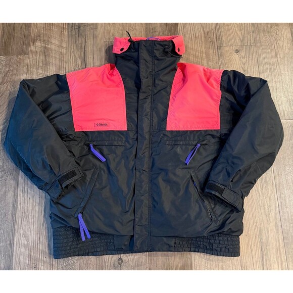 Vintage 90's Columbia Vamoose Men's Large Jacket Radial Reversible Down Filled